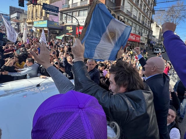 Javier Milei habló por primera vez del caso ANDIS, antes de los piedras en Lomas de Zamora.
