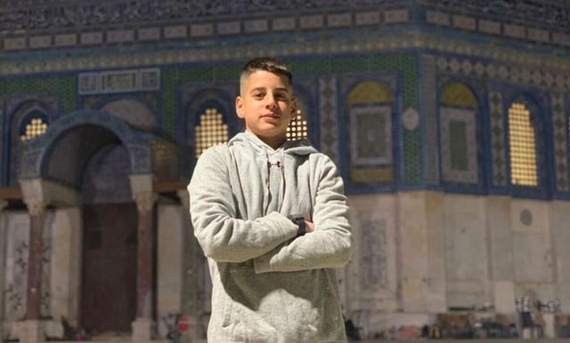 Mohammed Zaher Ibrahim, the Florida-born cousin of slain Palestinian American Sayfollah Musallet.
