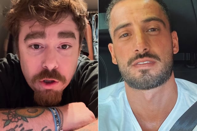 Migue Granados y Nico Occhiato, una guerra que pareciera no tener fin (Foto: Captura Instagram/@miguegrana @nicoochiato)