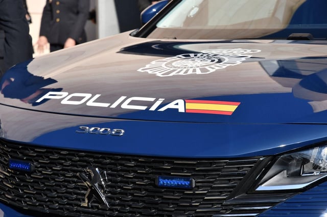 Patrulla de la Policía Nacional.