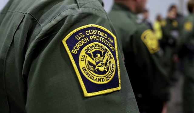 Border Patrol agents are pictured in this 2019 file photo. (AP Photo/Eric Gay)