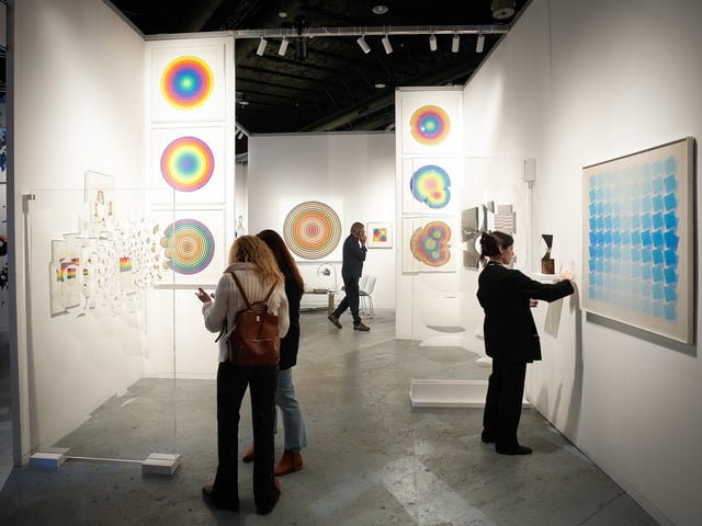 Inauguración de la feria arte Arteba en Buenos Aires el 27 agosto 2025. Foto: Mariana Nedelcu - FTP CLARIN 1756312995660.jpg Z RGonzalez gonzalez