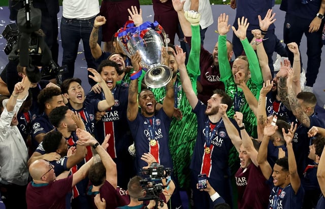 El PSG es el vigente campeón de la Champions.