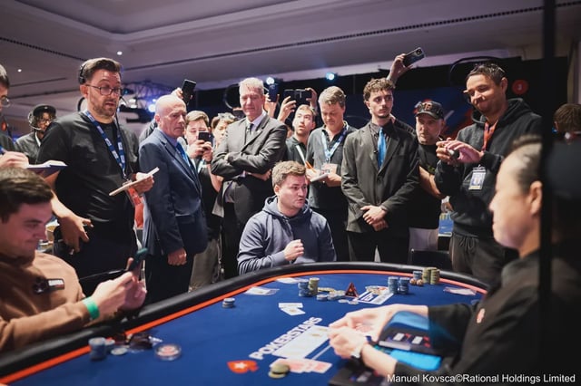 You never want to see a scrum of media behind you on the bubble — Robert Kaggerud was the victim this time.