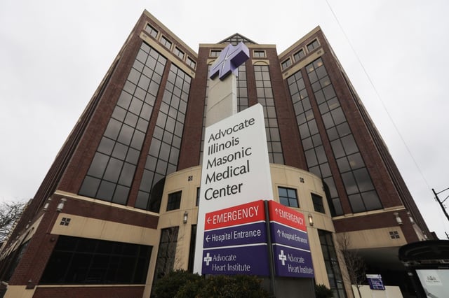 Advocate Illinois Masonic Medical Center, one of Advocate Health's 11 Illinois hospitals. (José M. Osorio/Chicago Tribune)