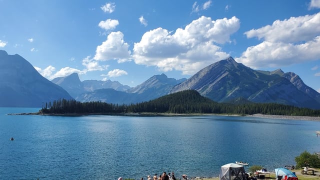 Two boaters are missing after a canoe filled with four occupants capsized on Upper Kananaskis Lake, Alta., earlier this week.