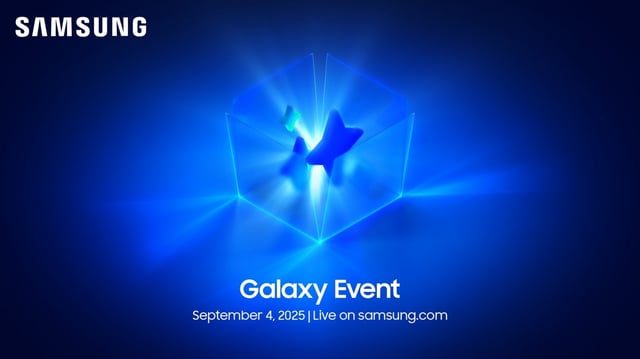 This image provided by Samsung Electronics Co. on Aug. 28, 2025, shows the poster for the company's showcase event set to be held on Sept. 4 in Berlin. (PHOTO NOT FOR SALE) (Yonhap)