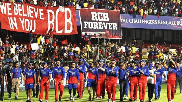 RCB at Chinnaswamy | Image: RCB