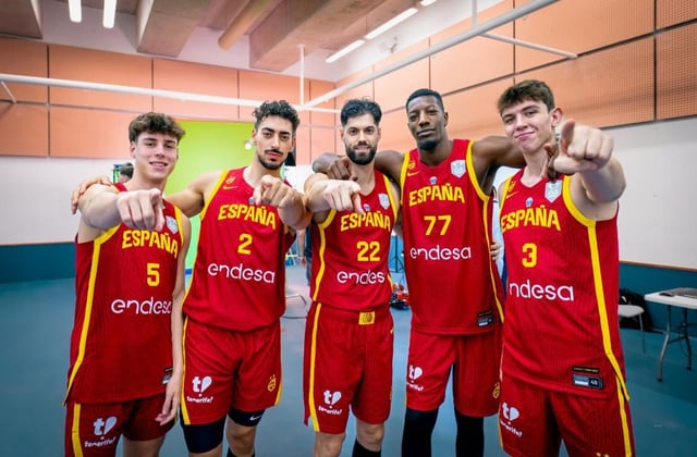 Saint-Supéry, Puerto, Yusta, Sima y De Larrea, los cinco debutantes en la fase final de un gran torneo de baloncesto