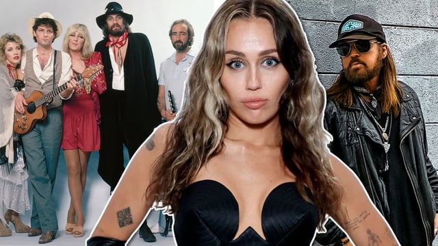 Miley Cyrus sorprendió a Billy Ray en su cumpleaños con una emotiva canción inédita junto a Fleetwood Mac. / Foto: Especial