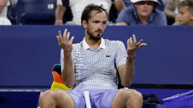 Der Tennisprofi Daniil Medwedew 