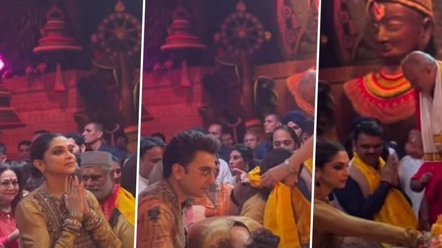 Deepika Padukone-Ranveer Singh join Ambani family's Ganpati celebration | Image: Instagram