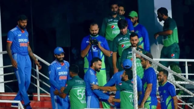 India vs Pakistan | Image: ANI