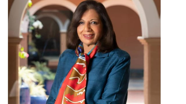 Dr. Kiran Mazumdar-Shaw, the Executive Chairperson and the Founder of Biocon Limited and Biocon Biologics Limited. 