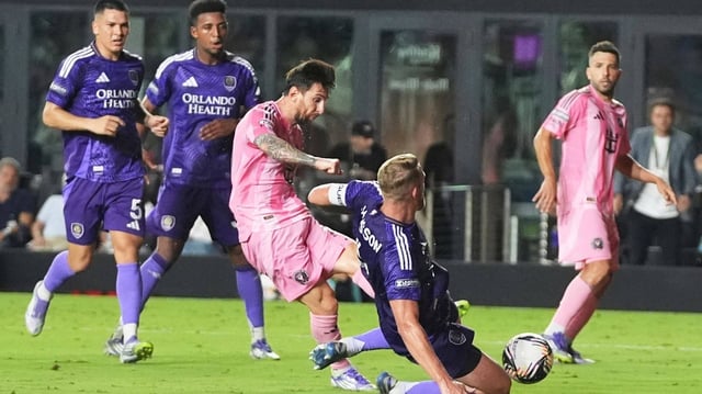 Lionel Messi starred for Inter Miami vs Orlando City FC. | Image: AP