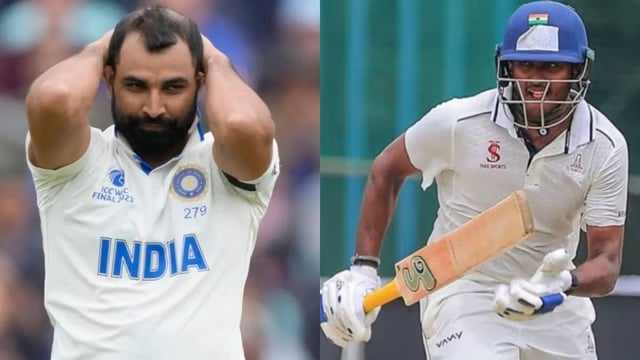 Mohammed Shami, Sai Sudarshan | Image: BCCI