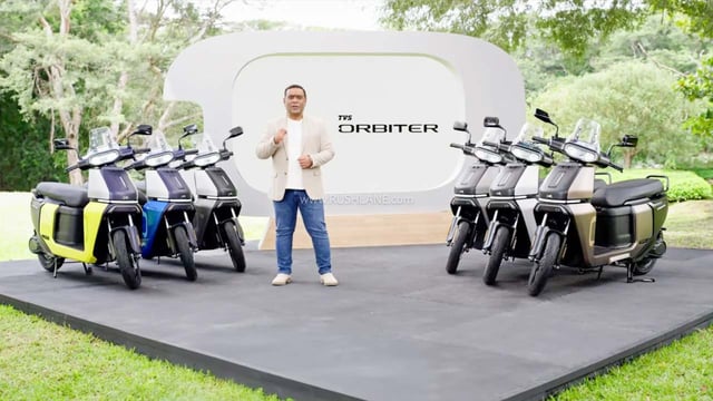 TVS Orbiter EV Colours
