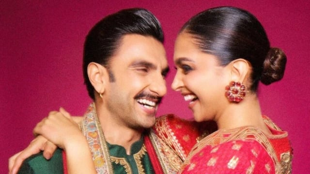Deepika Padukone and Ranveer Singh attended Ganesh Chaturthi celebrations. 