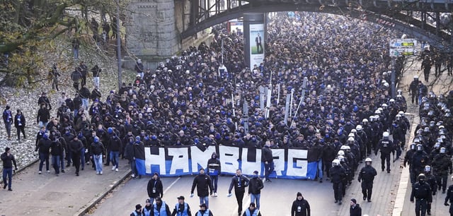 So sah es vor dem letzten Aufeinandertreffen aus, das der HSV gewann – doch Pauli stieg auf