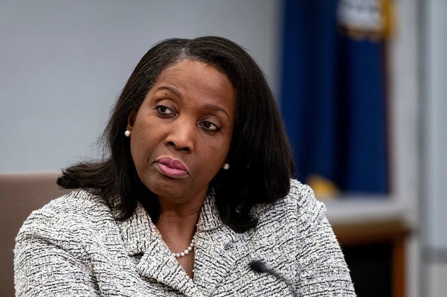 Lisa Cook, governor of the US Federal Reserve, during a Fed Listens event in Washington, DC, on March 22, 2024.