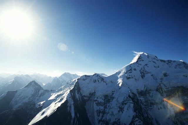 A Russian mountain climber is feared dead near the summit of Jengish Chokusu in Central Asia’s Tian Shan mountain range.
