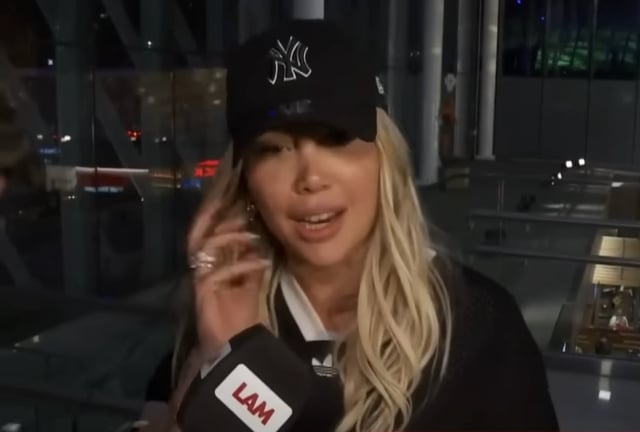 Wanda Nara. Foto: captura pantalla.
