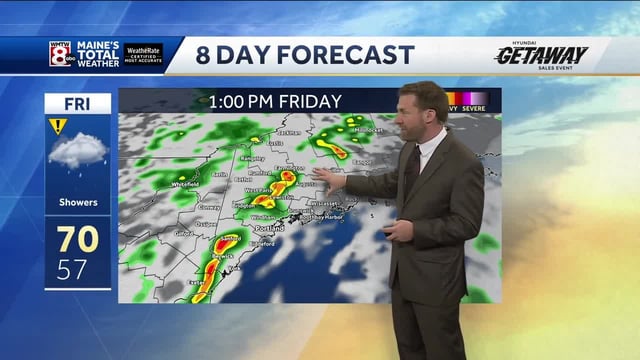 How’s the weather looking for your Thursday? Get the latest Maine’s Total Weather video forecast from Meteorologist Ted McInerney.