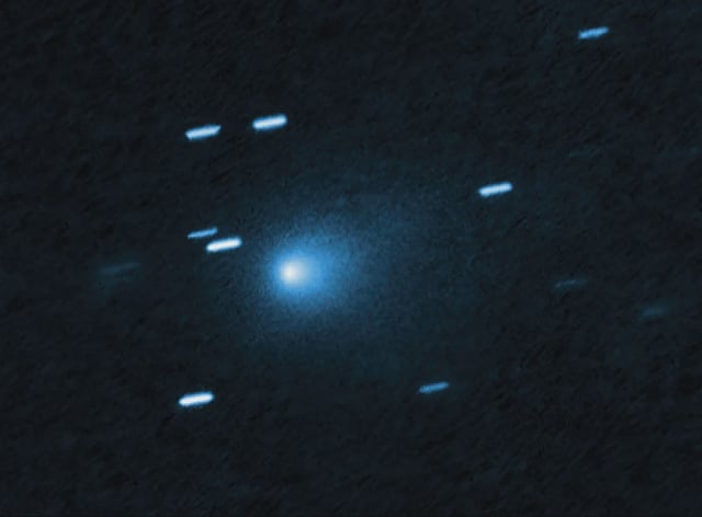Hubble image of 3I/ATLAS captured in late July. Credit - NASA/ESA