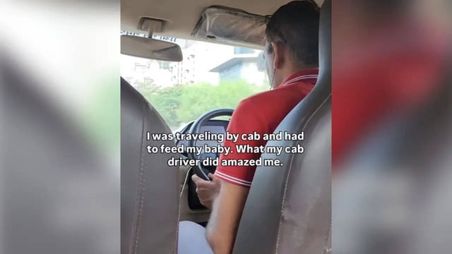 New Indian Mom Tries To Breastfeed Baby In Cab; Driver's 'Unexpected' Gesture Wins Internet
