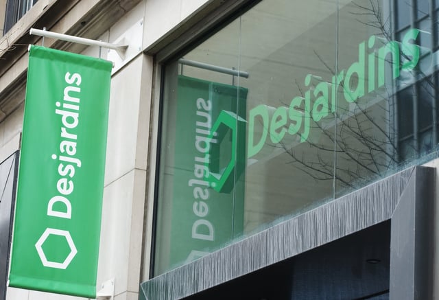 Desjardins Group says it is acquiring global investment management company Guardian Capital Group Limited for around $1.67 billion or $68 per share. A Caisse Desjardins branch is seen in Montreal on Wednesday, February 24, 2021. THE CANADIAN PRESS/Ryan Remiorz