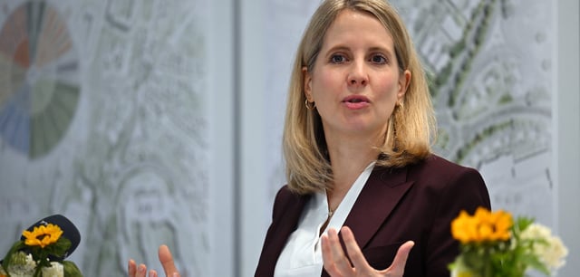 Bundesbauministerin Verena Hubertz (SPD)