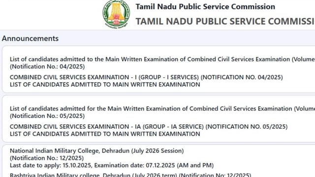 TNPSC Group 1 Prelims Result 2025 has been declared at tnpsc.gov.in. Candidates can check via the direct link given here.