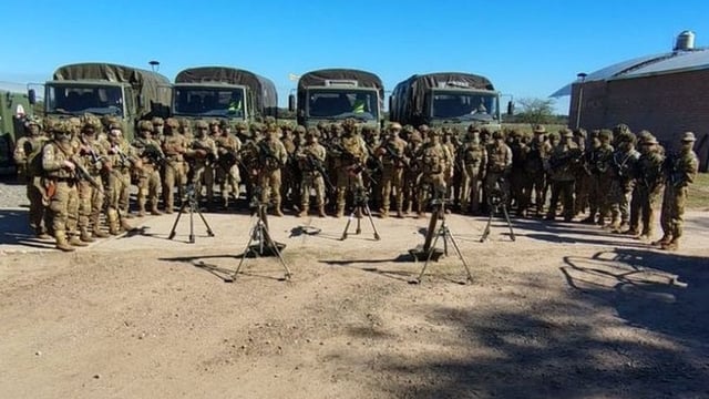 Defensa puso en marcha la \"Operación Presidente Julio Argentino Roca\" en la frontera norte