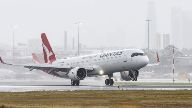 Qantas-250702-Syd-Airbus-A321-XLR-Arrival-3401 from qantas