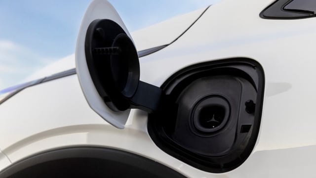A native NACS port on a Chevrolet bolt