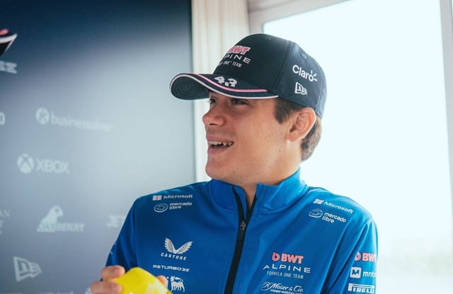 Colapinto de regreso a la competencia en la F1 (Alpine)
