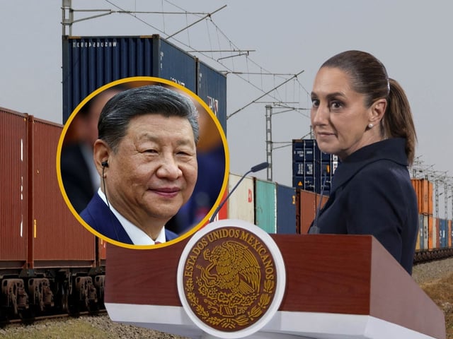 Gobierno de Sheinbaum analiza aumentar impuestos a importaciones chinas. | Crédito: Presidencia MX/REUTERS