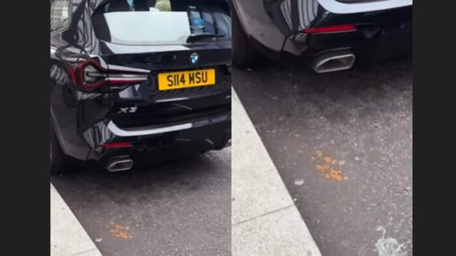 An Indian man’s video of gutka stains on a London street went viral.