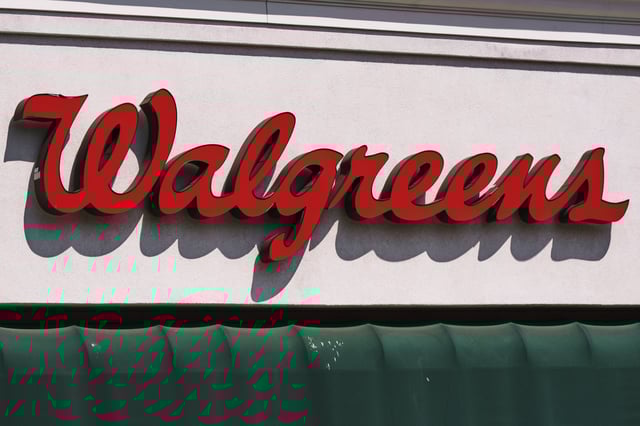 FILE - The Walgreens logo on a pharmacy and retail store, Aug. 13, 2025, in Newton, Mass. (AP Photo/Charles Krupa, File)