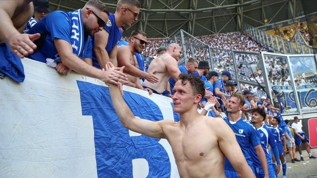 Martijn Kaars bedankt sich bei den Fans