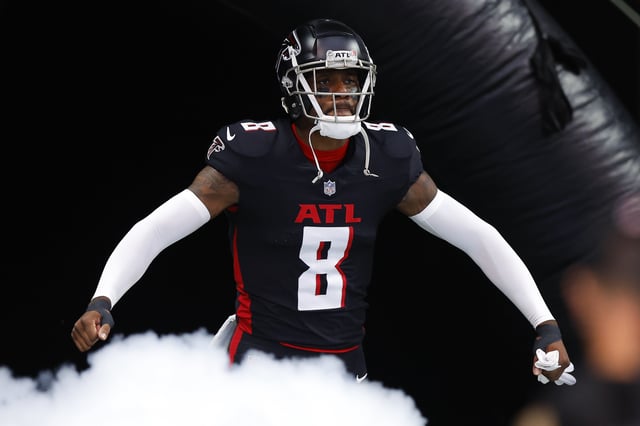 Enter the BetMGM bonus code NEWSWEEK1500 to access a $1,500 First Bet Offer for Bucs-Falcons, where Atlanta TE Kyle Pitts hopes to respond after going without a catch in Week 4.