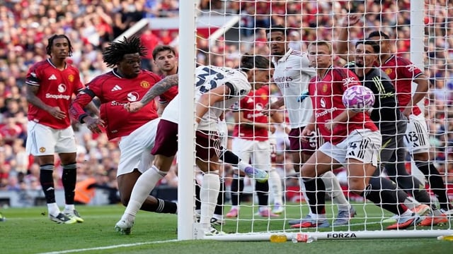 A glimpse of the Manchester United vs Arsenal match | Image: AP