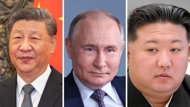 Xi Jinping, Vladimir Putin y Kim Jong-un, juntos el próximo 3 de septiembre en Pekín