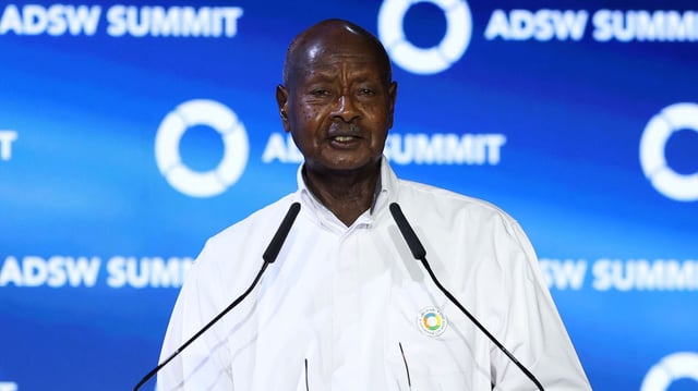 Ugandan President Yoweri Museveni has ruled the East African nation with an iron fist since 1986.