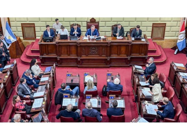 La Convención Constituyente sesionó en la Legislatura santafesina (Gentileza Gobierno de Santa Fe).