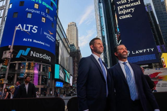 Trump backed bitcoin miner american bitcoin targets september nasdaq debut
