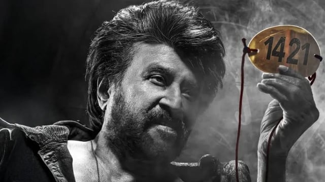 Coolie box office collection day 15: Rajinikanth in a still from the Lokesh Kanagaraj film. 