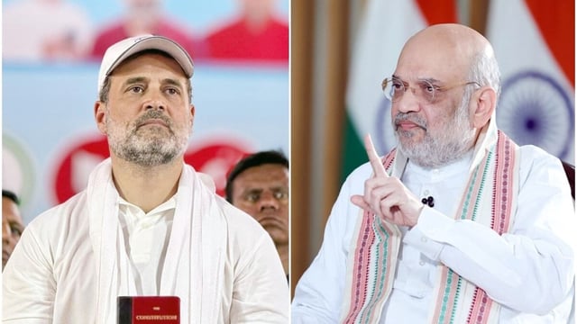 Home minister Amit Shah slammed Rahul Gandhi over 'abuses' against PM Modi at a rally in Bihar. 