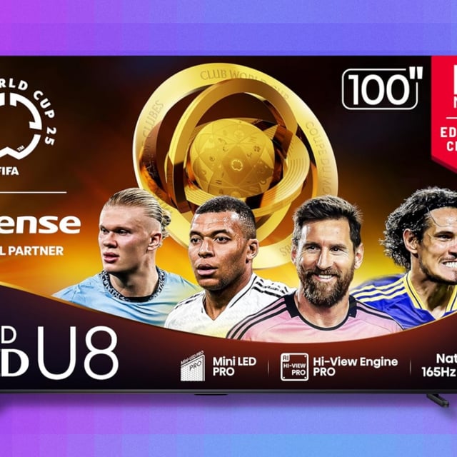 The 100-inch Hisense Class U8 Mini-LED TV is everything you need to get the party started this fall. 