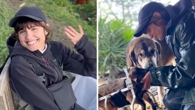 La Isla de Tali comparte unas imágenes de la actriz recientemente fallecida durante su presencia en esta protectora gallega a modo de homenaje para poner en valor su faceta como amante de los animales: «Hoy duele tu ausencia, pero tu luz permanece en cada rincón del refugio y en cada vida que tocaste».